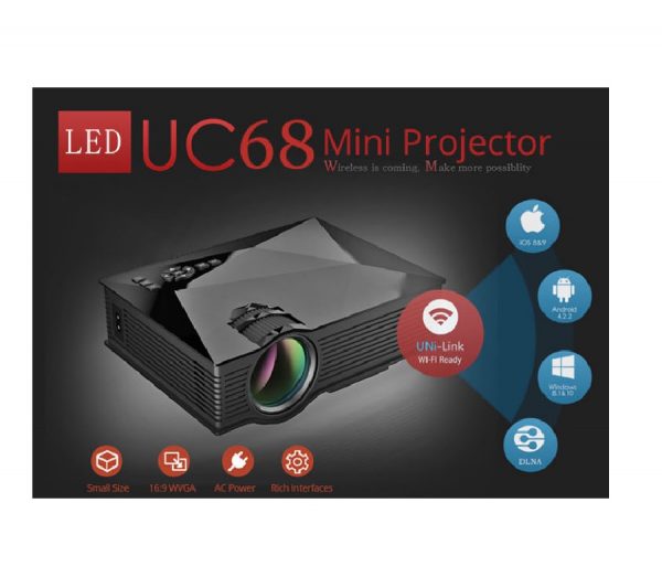 UNIC Mini Projector UC68