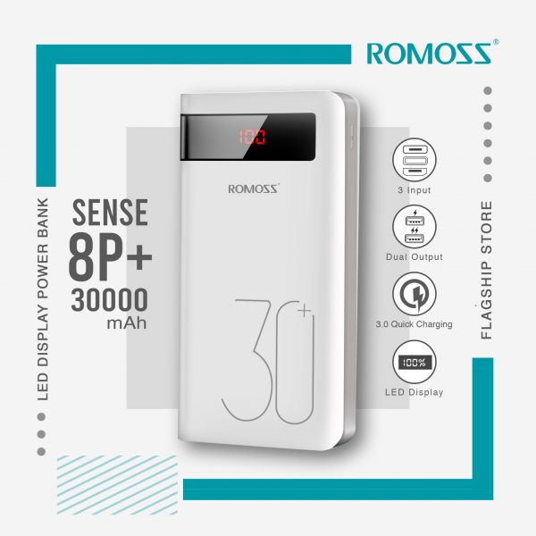 Romoss Sense 8P Plus 30000mAh