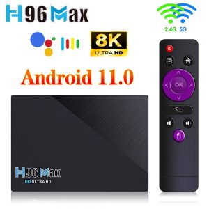 Smart TV Box H96 Max 4K
