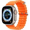 X8 Ultra Smartwatch Orange Color with Bluetooth