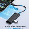 Type C To USB Hub Orico Transfer Files in Seconds