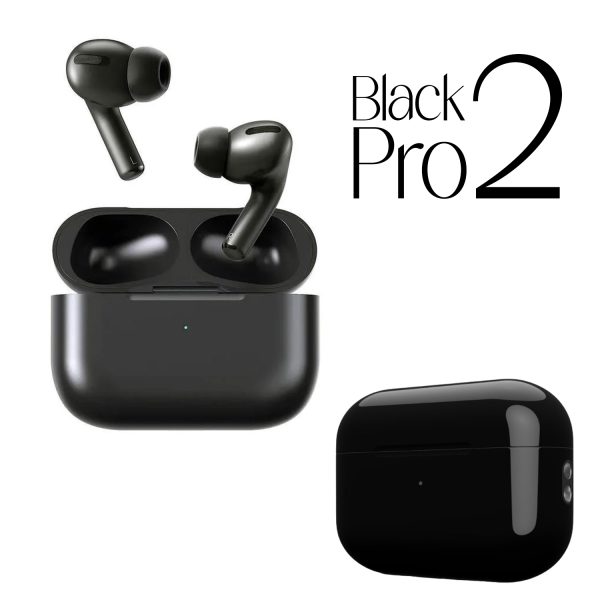Black Apple Airpods Pro 2 copy