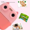 Dual Lens Kids Camera Pink