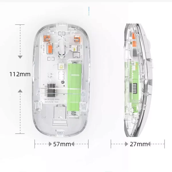 Transparent Dual Mode Mouse