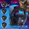 Stereo Bass Over Ear Mic Gaming Headphones