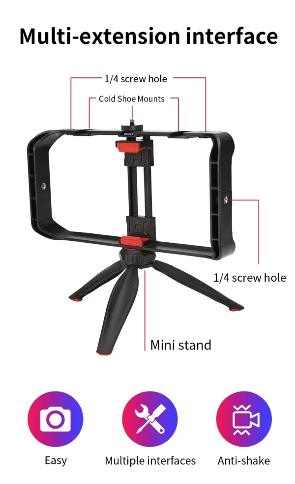 MT 33 Video Cage Rig Kit for Vlogging