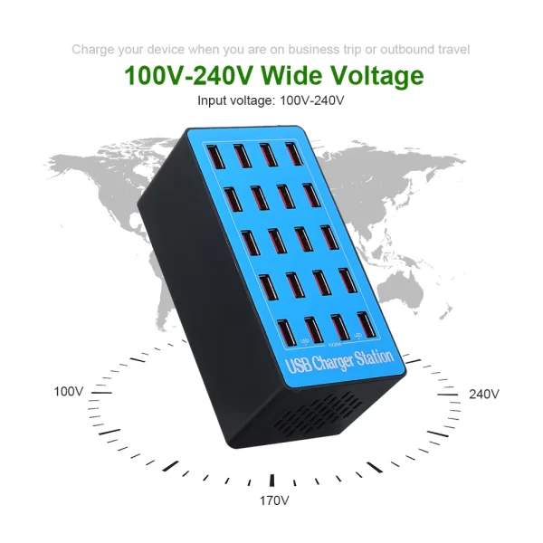 Multiple USB Charging Station