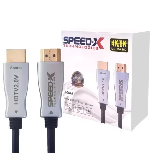 Speed-X Fiber HDMI Cable 2.0/2.1 AOC (Active Optical Cable) Support 4K 8K UHD