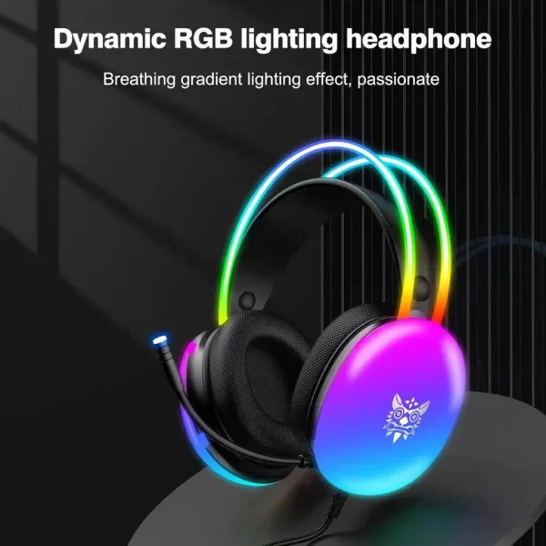 Onikuma X25 Pro RGB Gaming Headset Black