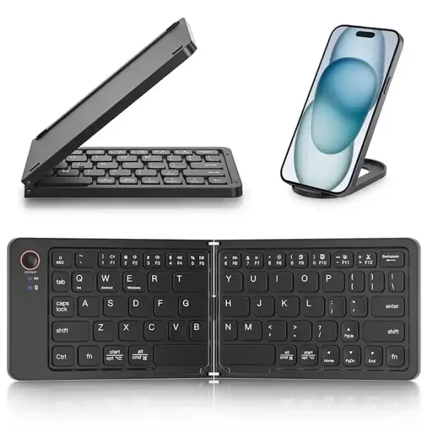 Foldable Rechargeable Bluetooth Keyboard