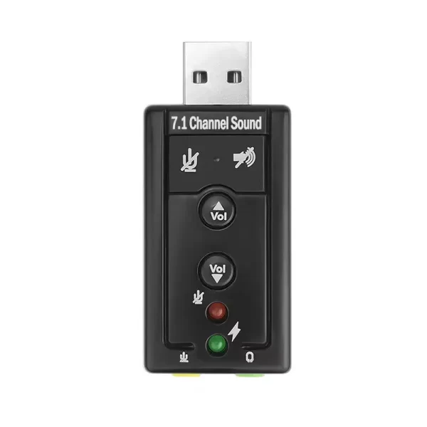 USB Sound Card External Audio Adapter