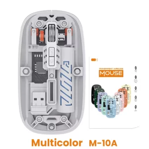 Transparent Dual Mode Rechargeable Mouse