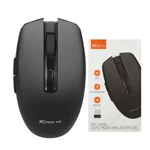 Xtrike Me GW 224 Wireless Mouse Black Color