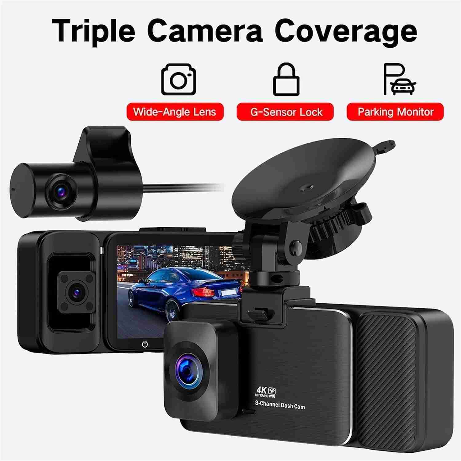K02 Pro Wifi 4K Ultra HD Dashcam